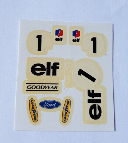 Calca tyrrell ford nº1 - tyrrell,